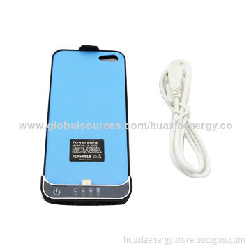 2,200mAh External Battery Charger for iPhone, iPad, Digital Cameras, 5V/800mA Input